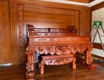 Vách ngăn phòng thờ đẹp cắt tạo hình độc đáo